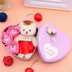 Peluche Ours Rose Coffret Amour 5 Peluche Ours Rose Coffret Amour -Ma Pleuche Soldes IMG Peluche ours rose coffret amour