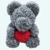 Peluche Ours Roses Grises Coffret Collector 2 Peluche Ours Roses Grises Coffret Collector -Ma Pleuche Soldes IMG Peluche ours roses grises 1 1