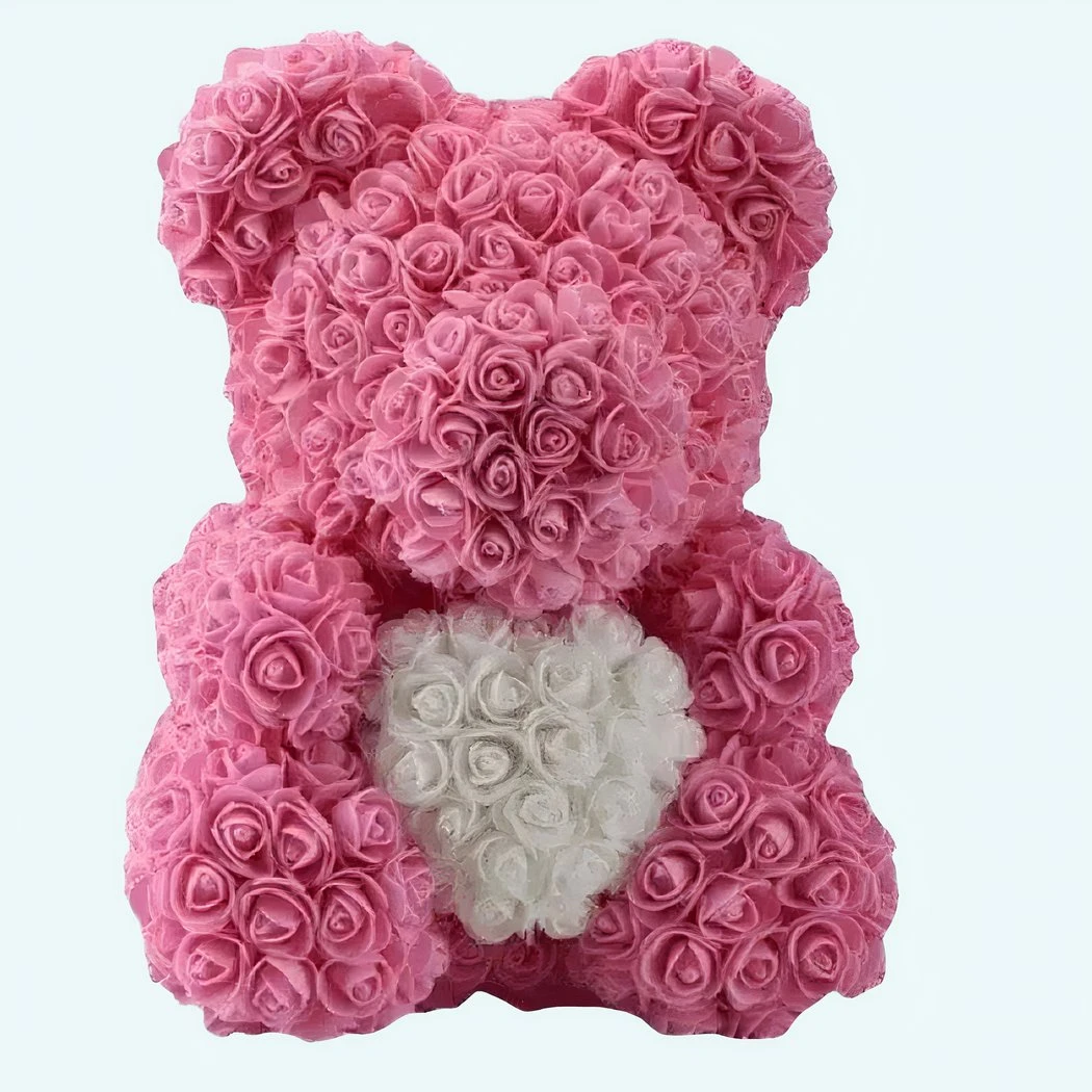 Peluche Ours Roses Roses 3 Peluche Ours Roses Roses