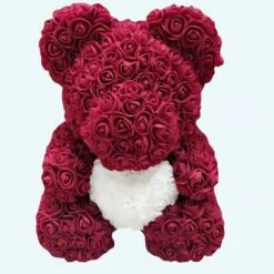 Peluche Ours Roses Violines