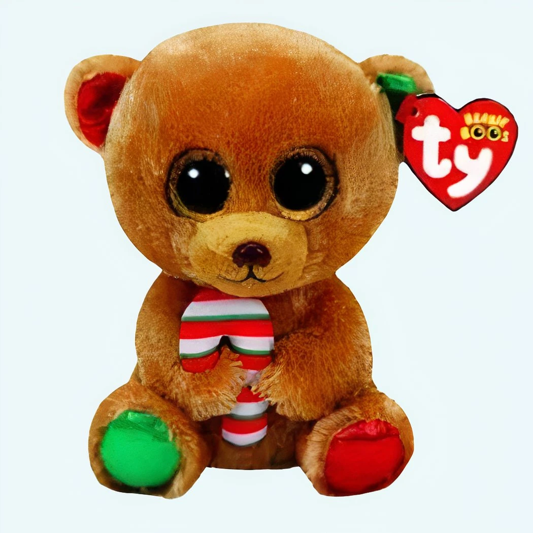 Peluche Ourson De Noël TY 2 Peluche Ourson De Noël TY