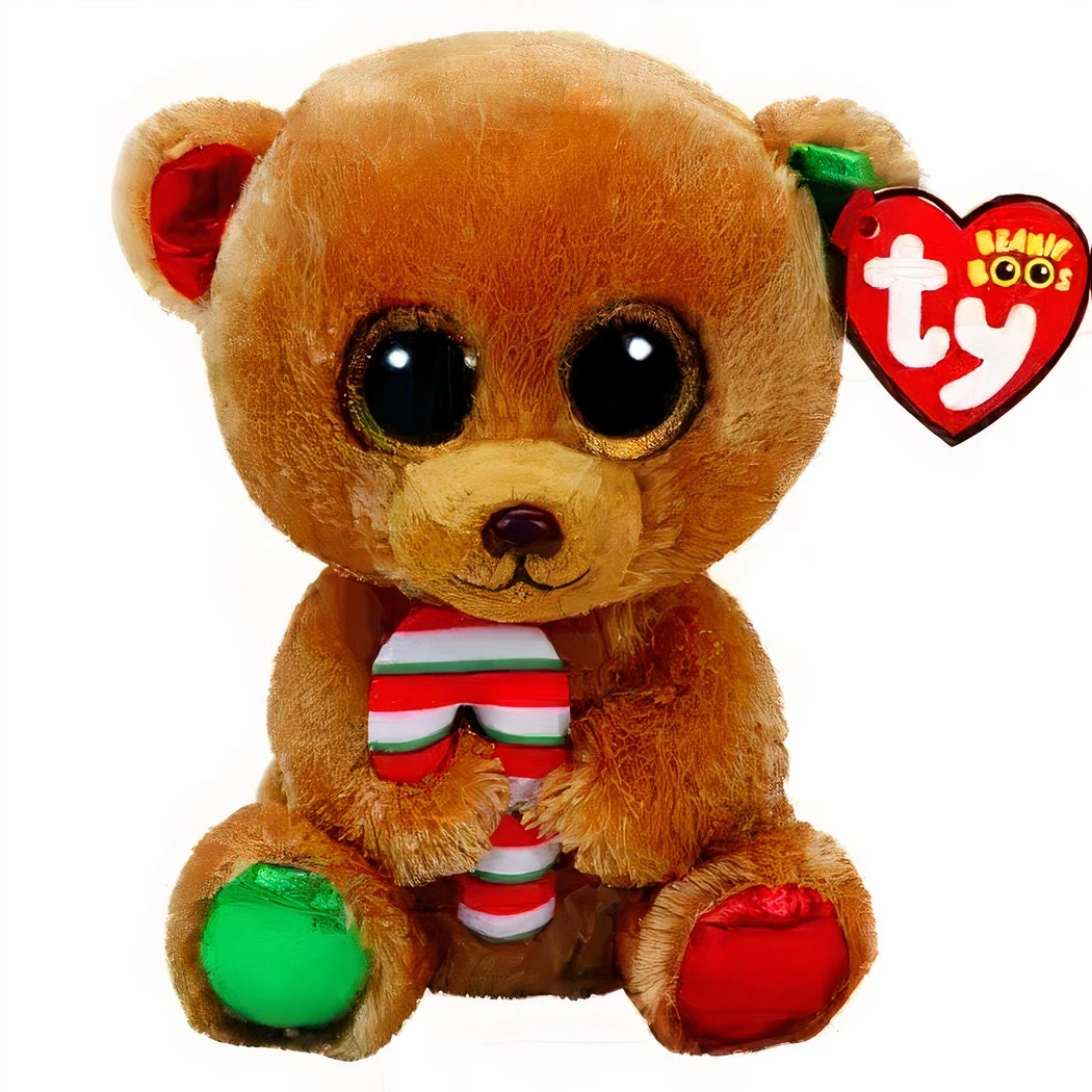 Peluche Ourson De Noël TY 3 Peluche Ourson De Noël TY – Image 2