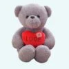 Peluche Ourson Gris Love 2 Peluche Ourson Gris Love -Ma Pleuche Soldes IMG Peluche ourson gris Love 1 1