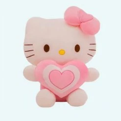 Peluche Hello Kitty Avec Un Cœur