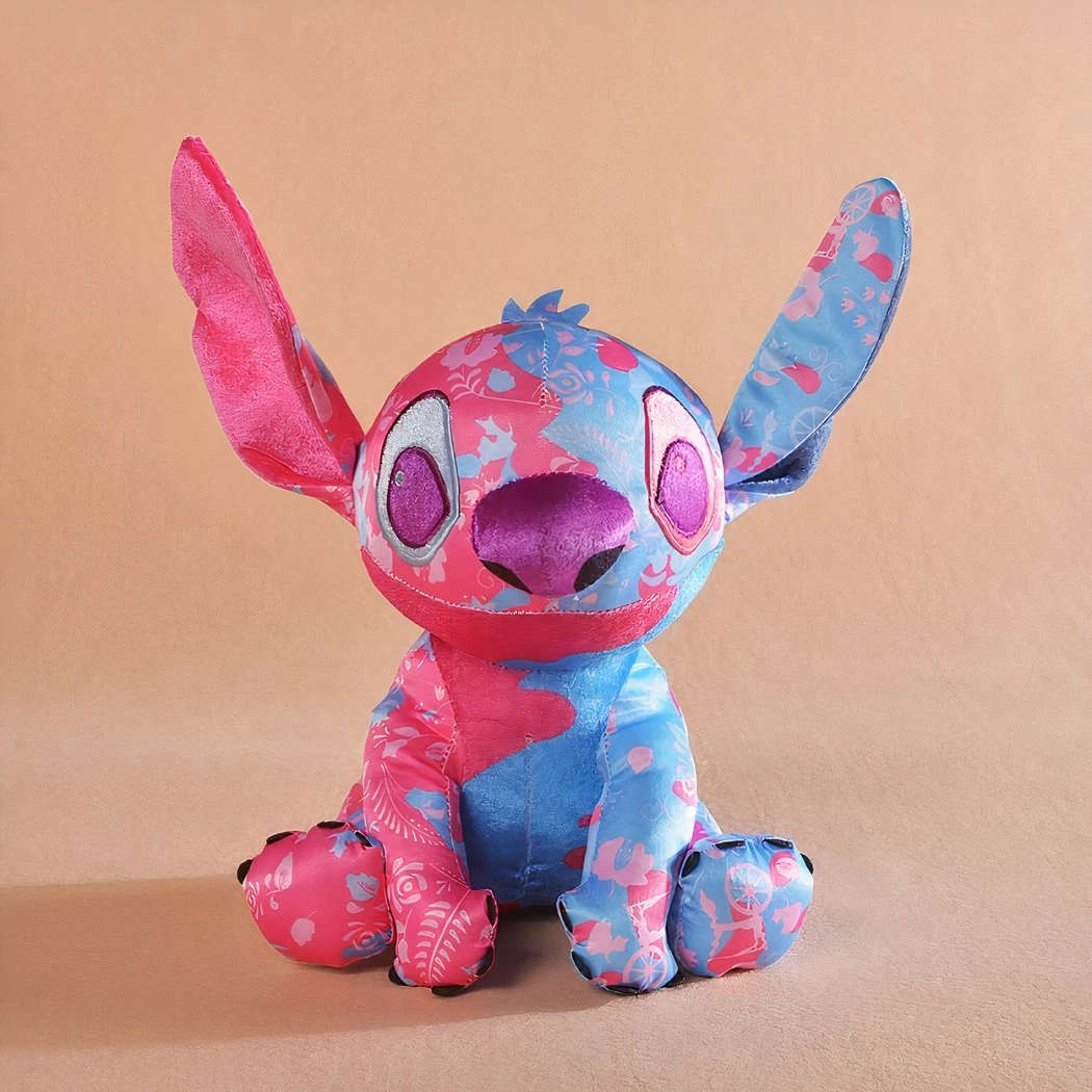 Peluche Stitch Colorée Rose Et Bleu Clair Disney Pour Enfant 6 Peluche Stitch Colorée Rose Et Bleu Clair Disney Pour Enfant – Image 4