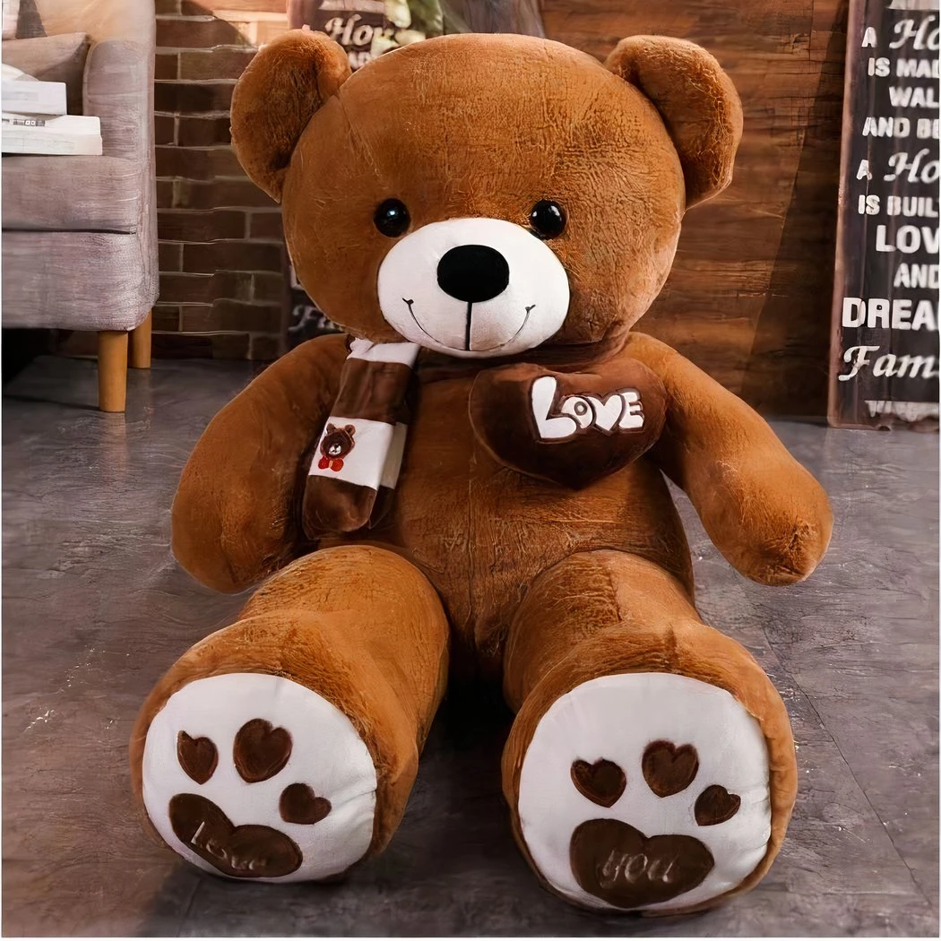 Peluche Ours Marron Pleine D’amour 5 Peluche Ours Marron Pleine D’amour – Image 3