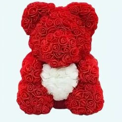 Peluche Ours Roses Rouges Coffret Collector