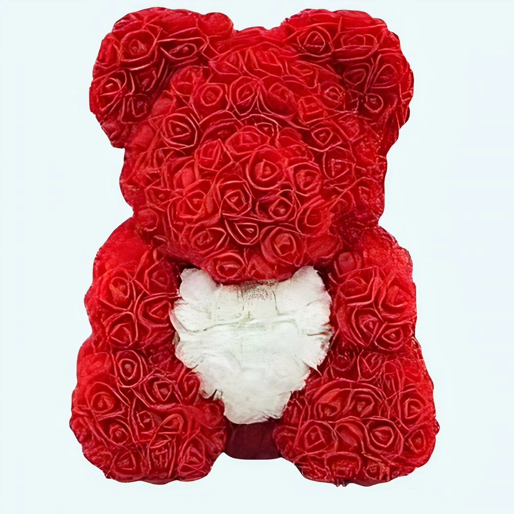 Peluche Ours Roses Rouges Coffret Collector 2 Peluche Ours Roses Rouges Coffret Collector