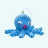Peluche Poulpe Bleue Douce Tressée Pour Enfant -Ma Pleuche Soldes IMG Peluche poulpe bleue douce tressee pour enfant 1