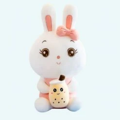 Peluche Lapin Bubble Tea