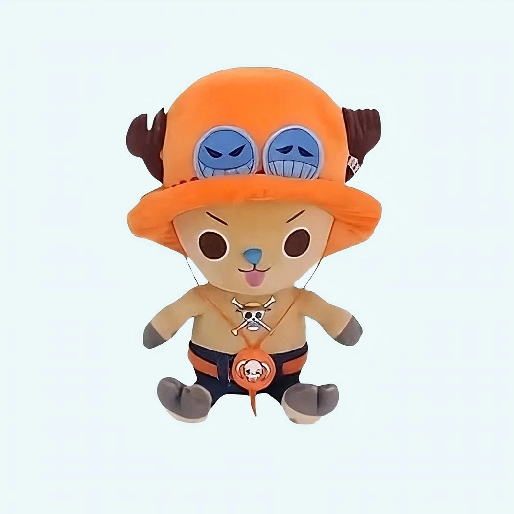 Petite Peluche Chopper Ace One Piece Orange 3 Petite Peluche Chopper Ace One Piece Orange