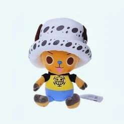 Petite Peluche Chopper One Piece Méchant Blanc