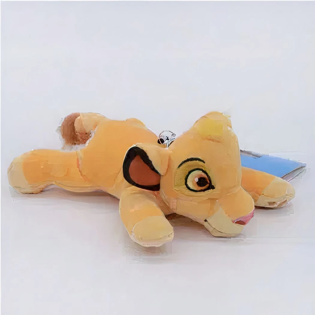 Petite Peluche Porte-clés Simba 6 Petite Peluche Porte-clés Simba – Image 4