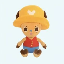 Poupée En Peluche Chopper One Piece Jaune