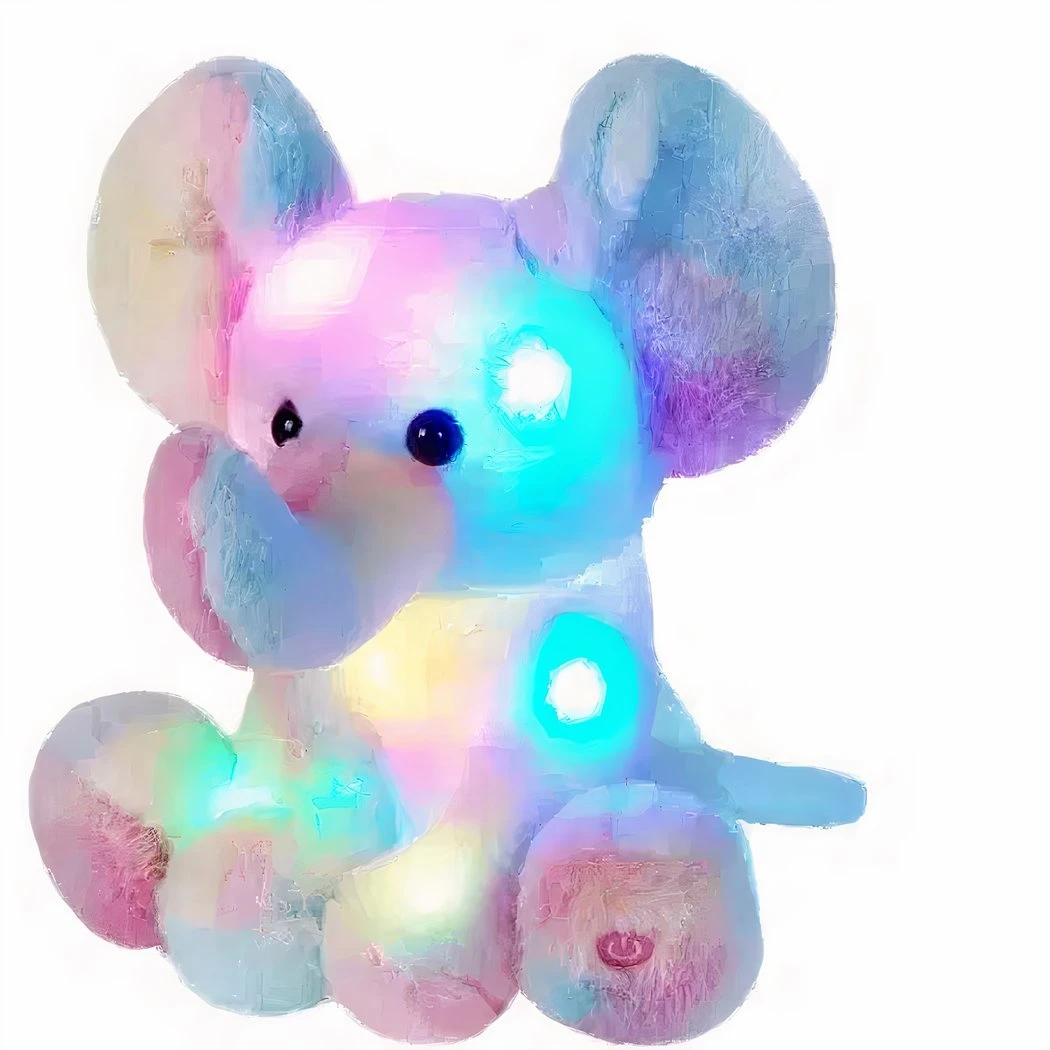 Veilleuse Peluche En Forme D’éléphant 6 Veilleuse Peluche En Forme D’éléphant – Image 4