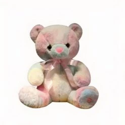 Veilleuse Peluche Ours Colorée -Ma Pleuche Soldes IMG Veilleuse peluche ours coloree