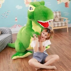 Peluche T-rex Géante 16 Peluche T-rex Géante -Ma Pleuche Soldes IMG peluche T rex geante