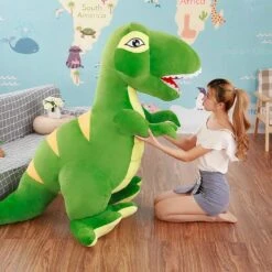 Peluche T-rex Géante 13 Peluche T-rex Géante -Ma Pleuche Soldes IMG peluche T rex geante 5