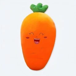Peluche Carotte Souriante -Ma Pleuche Soldes IMG peluche carotte souriante 1