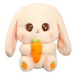Peluche Lapin Tenant Une Carotte -Ma Pleuche Soldes IMG peluche lapin tenant une carotte 6