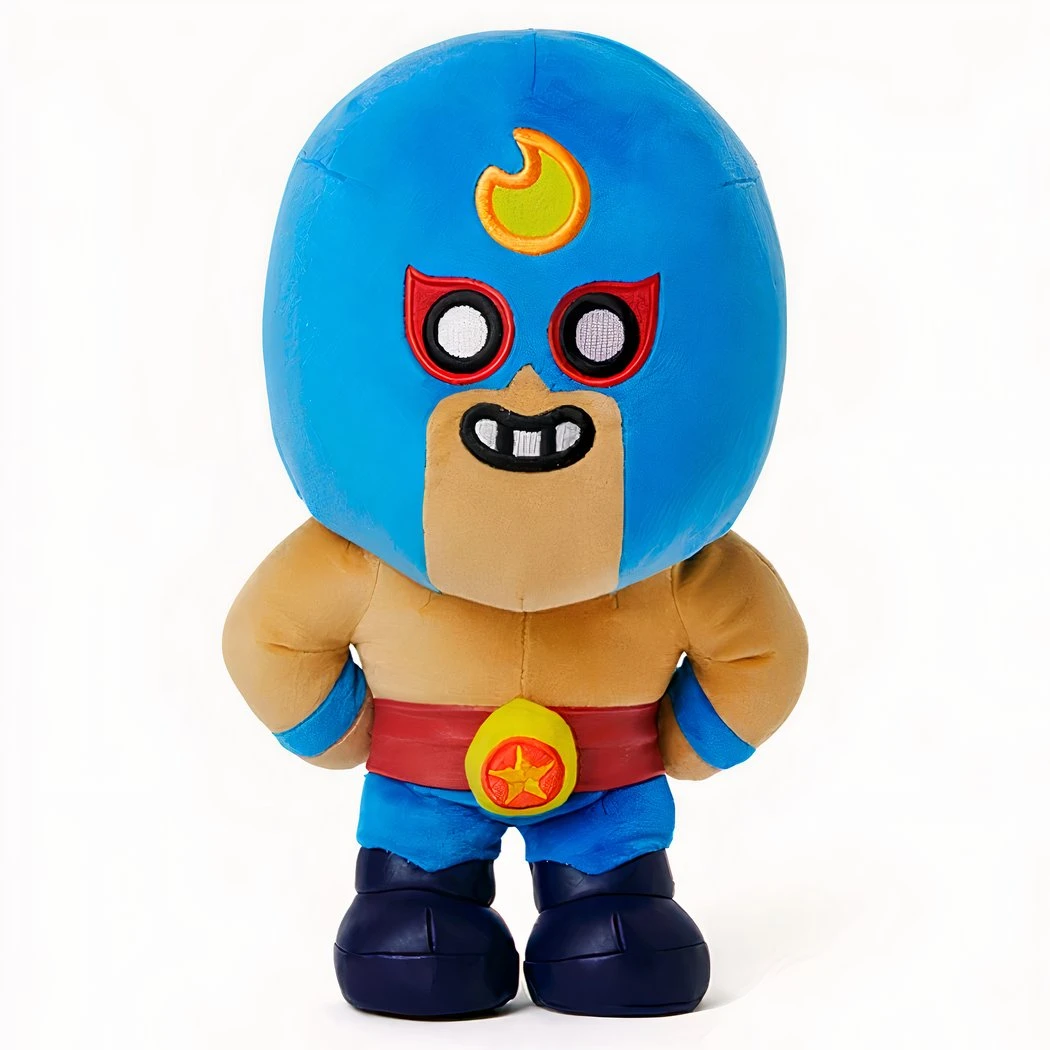 Pack De Peluche Brawl Stars Crow Et El Primo 4 Pack De Peluche Brawl Stars Crow Et El Primo â Image 2