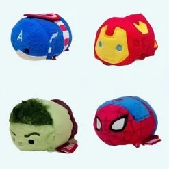 Pack Peluche Tsum Tsum Marvel