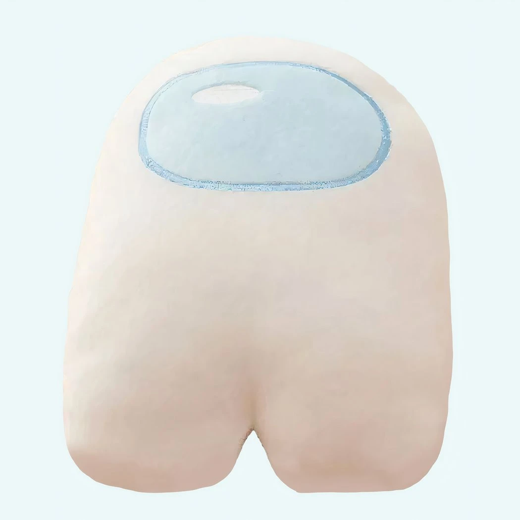 Peluche Among Us Blanche 3 Peluche Among Us Blanche