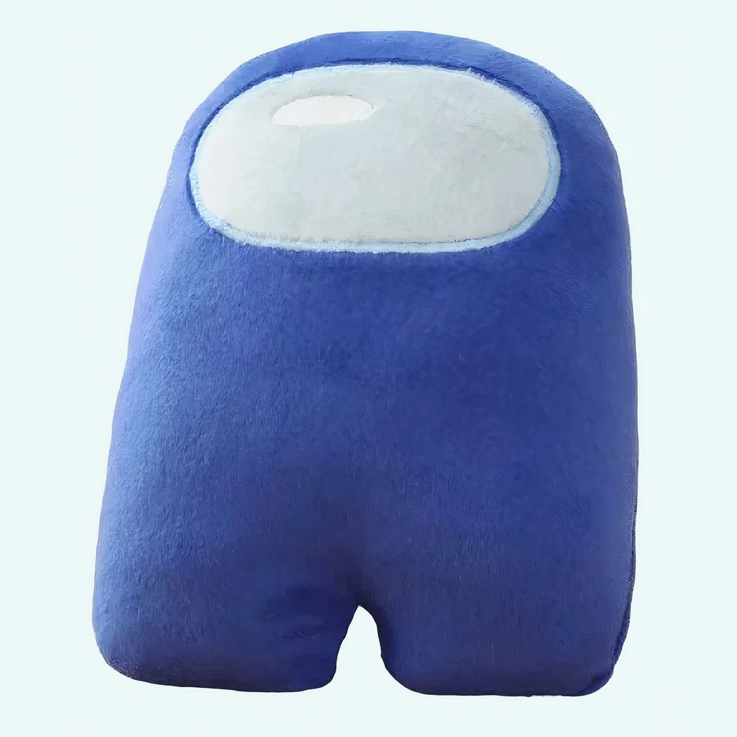 Peluche Among Us Bleue 3 Peluche Among Us Bleue