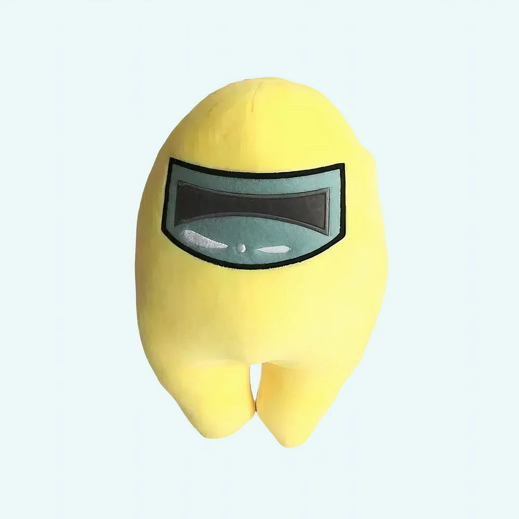 Peluche Among Us Jaune Trop Cool 3 Peluche Among Us Jaune Trop Cool