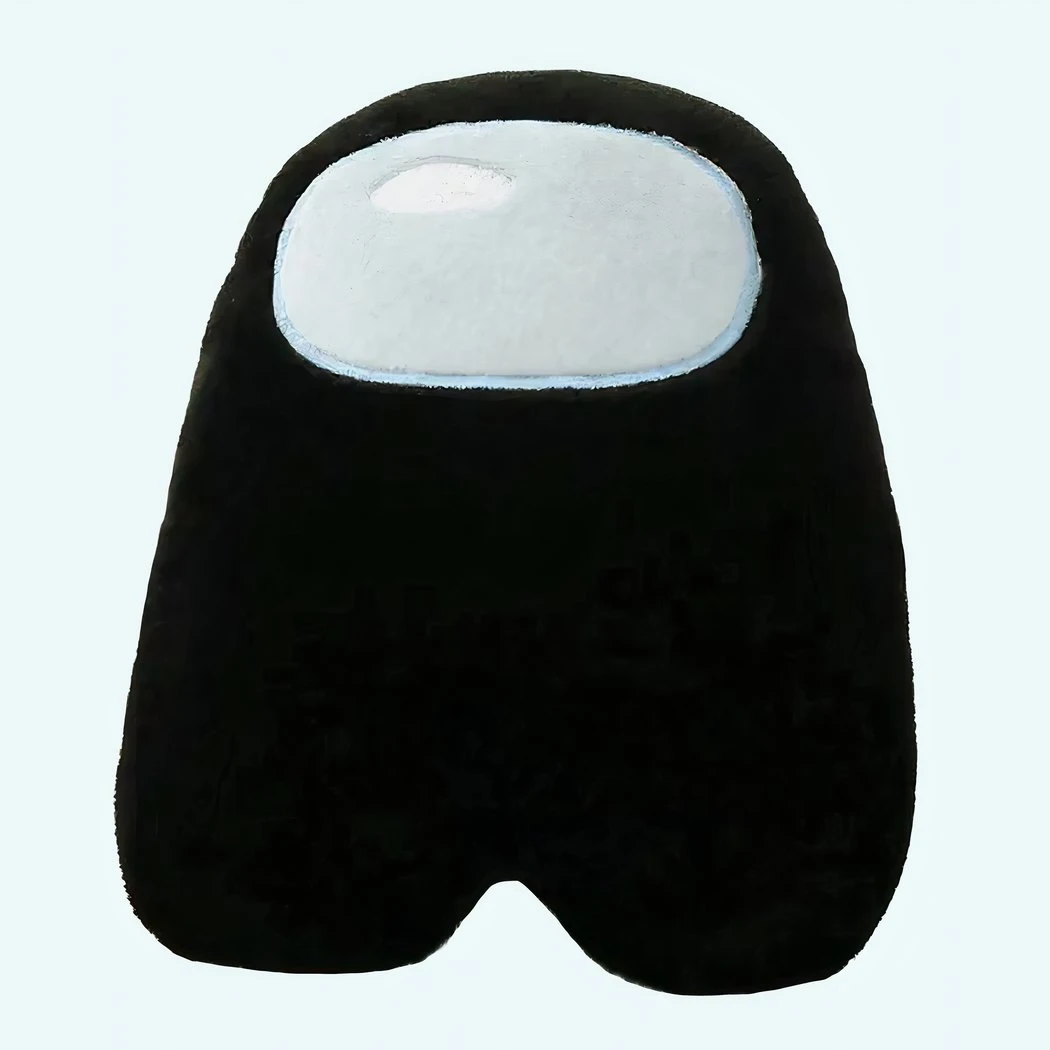 Peluche Among Us Noire 3 Peluche Among Us Noire