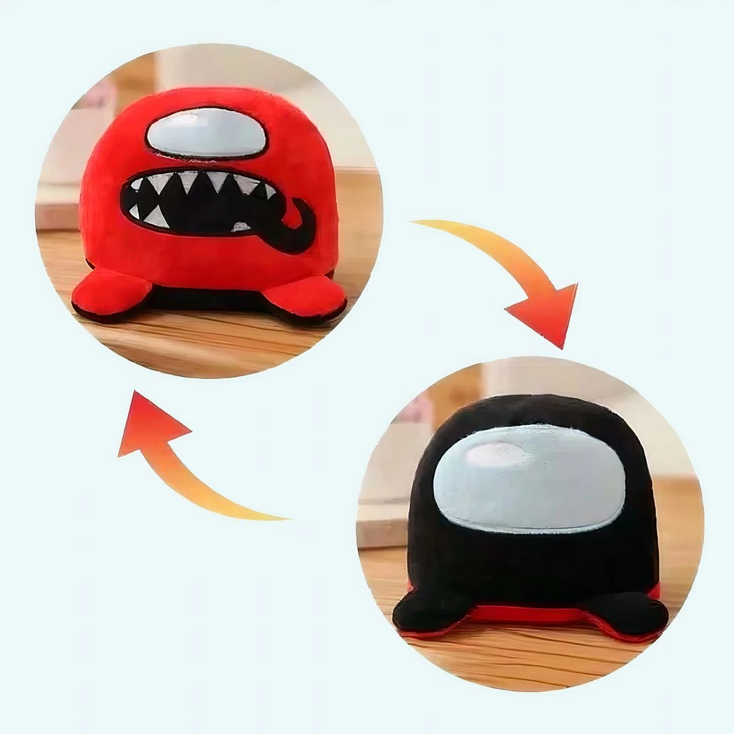 Peluche Among Us Réversible 3 Peluche Among Us Réversible