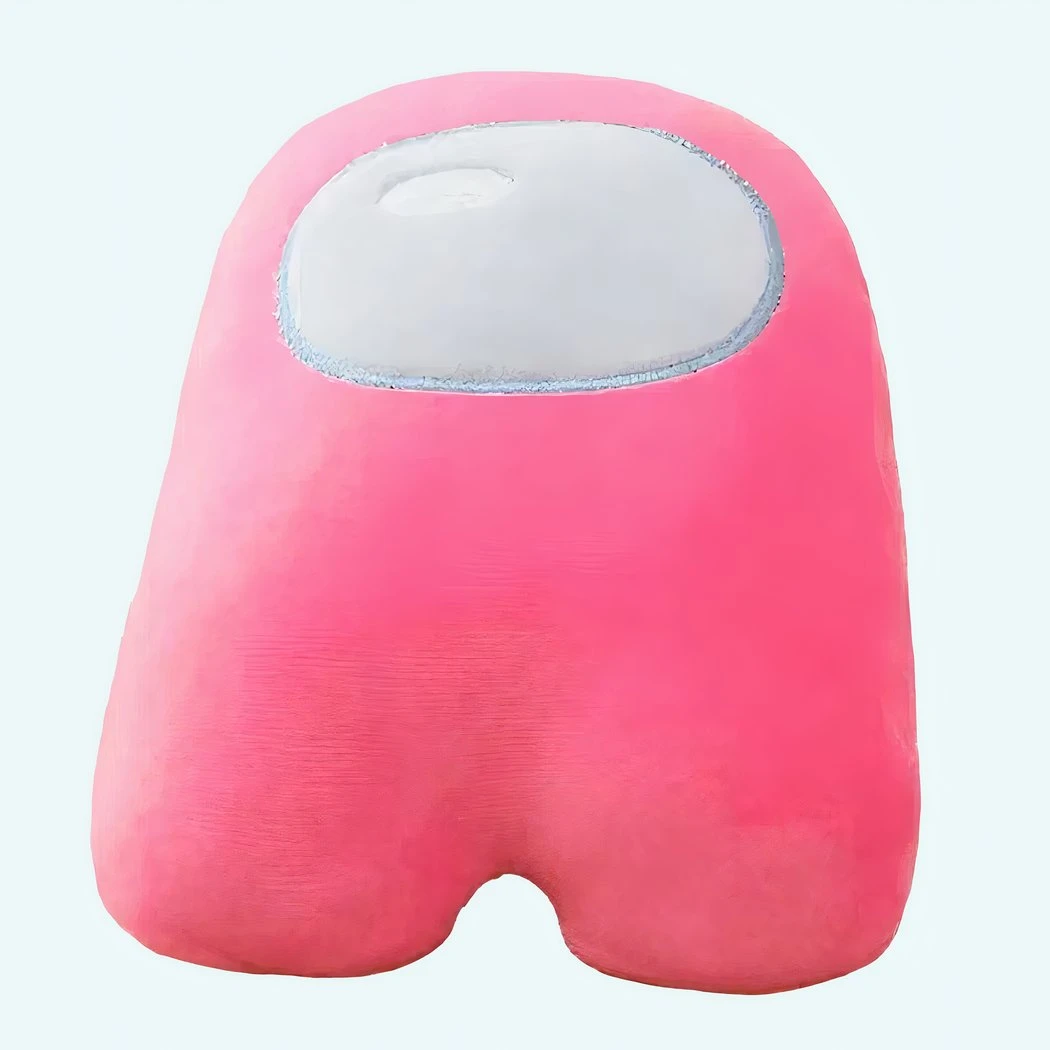 Peluche Among Us Rose 3 Peluche Among Us Rose