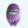 Peluche Among Us Violette Trop Cool 1 Peluche Among Us Violette Trop Cool -Ma Pleuche Soldes Peluche Among Us violette trop cool