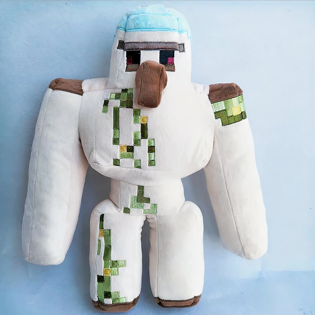 Peluche Golem Minecraft 4 Peluche Golem Minecraft – Image 3