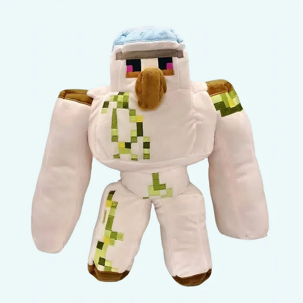 Peluche Golem Minecraft 2 Peluche Golem Minecraft