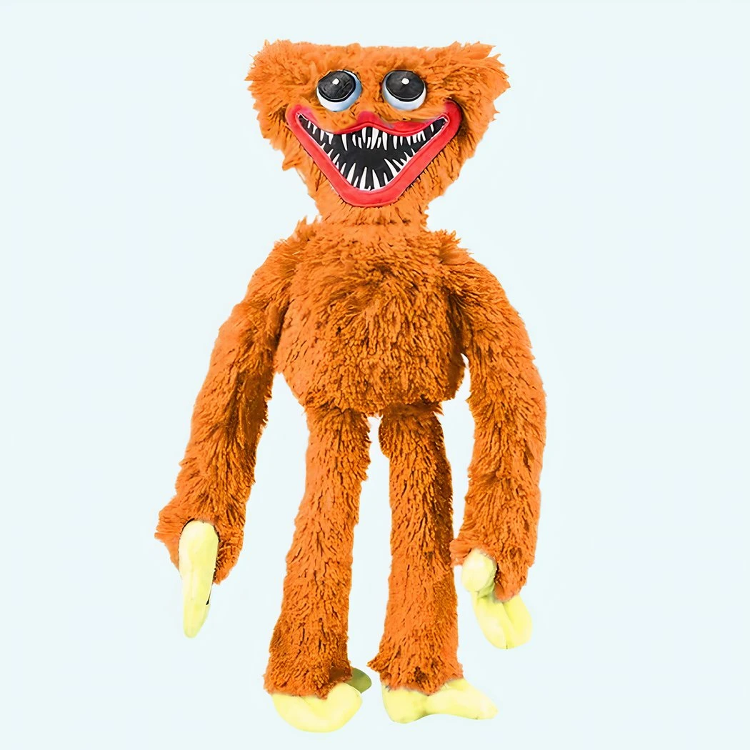 Peluche Huggy Wuggy Qui Fait Peur Orange Et Vert 3 Peluche Huggy Wuggy Qui Fait Peur Orange Et Vert