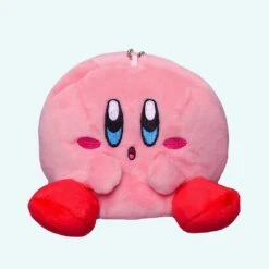 Peluche Kirby Aux Joues Rouges