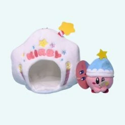 Peluche Kirby Dans Son étoile Blanche