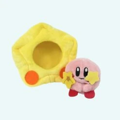 Peluche Kirby Dans Son étoile Jaune