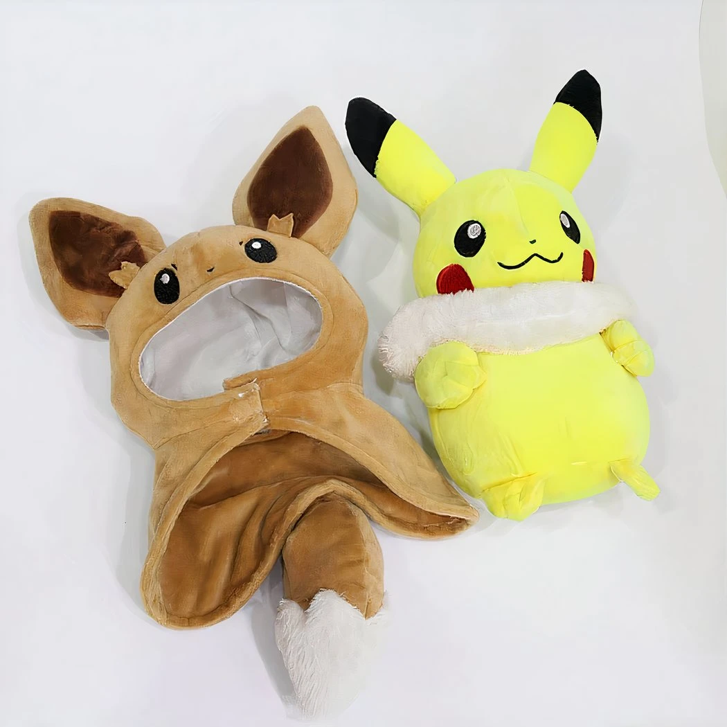 Peluche Pikachu Déguisé En Evoli 4 Peluche Pikachu Déguisé En Evoli – Image 2