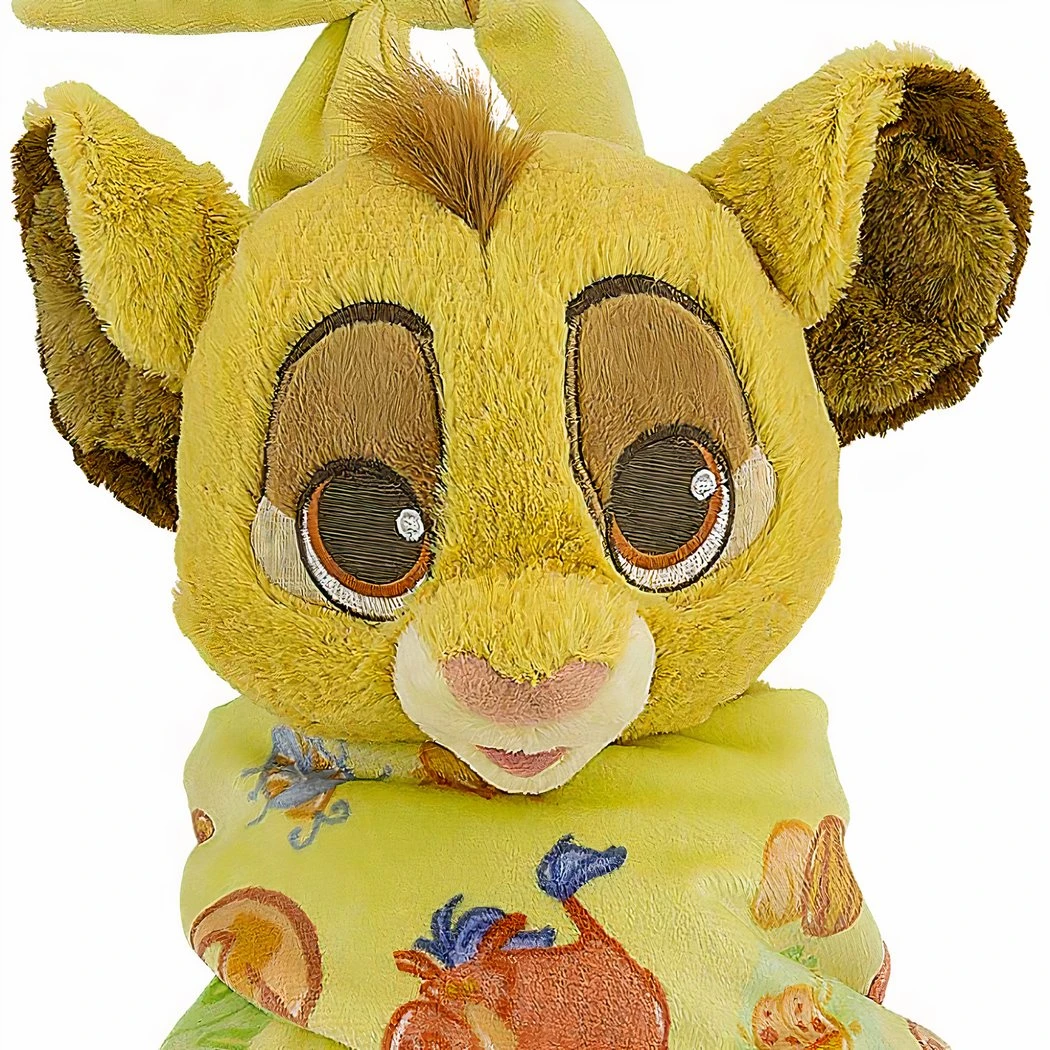 Peluche Simba Dans Une Petite Couverture 4 Peluche Simba Dans Une Petite Couverture – Image 2