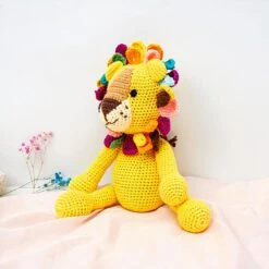 Peluche Tricot Lion -Ma Pleuche Soldes Peluche Tricot Lion Peluche Tricot 87aa0330980ddad2f9e66f 21cm 3