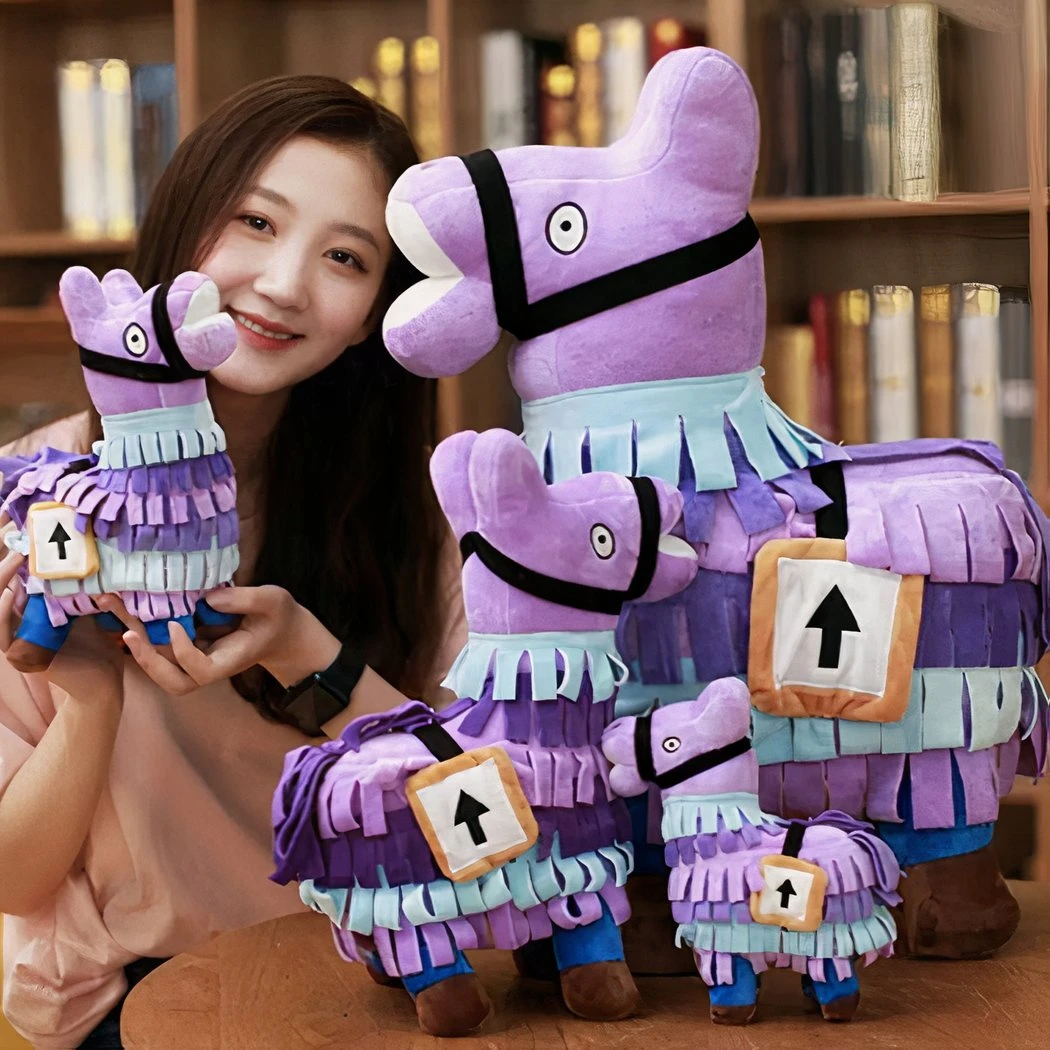 Peluche Alpaga Fortnite Violet 4 Peluche Alpaga Fortnite Violet – Image 2