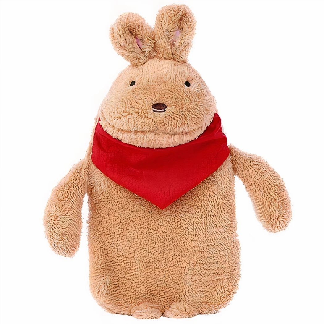 Peluche Bouillotte Lapin Avec Lacets 4 Peluche Bouillotte Lapin Avec Lacets â Image 2