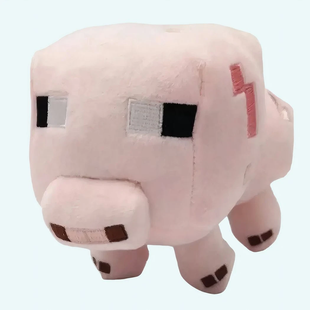 Peluche Cochon Minecraft 3 Peluche Cochon Minecraft