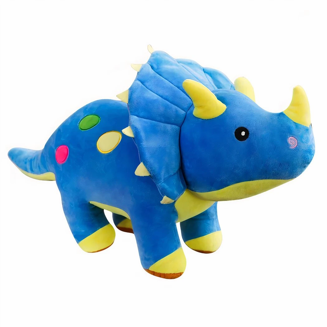 Peluche Dinosaure Toute Douce Bleue 4 Peluche Dinosaure Toute Douce Bleue – Image 2