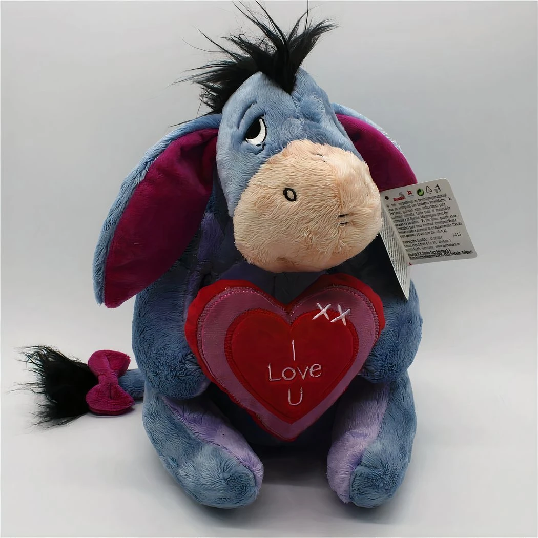 Peluche Disney Bourriquet I Love You 4 Peluche Disney Bourriquet I Love You – Image 2