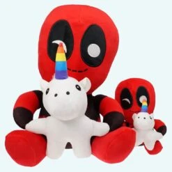 Peluche Licorne Et Dead Pool