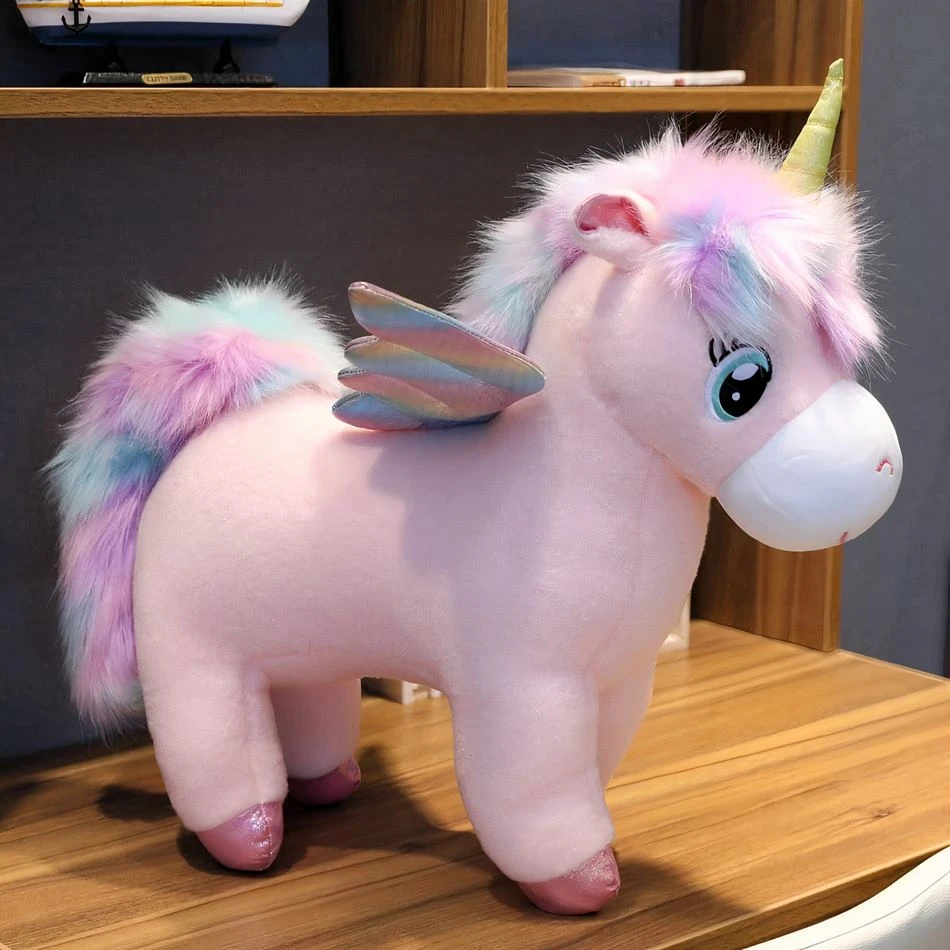 Peluche Licorne Rose Trop Mignonne 5 Peluche Licorne Rose Trop Mignonne – Image 3