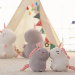 Peluche Licorne Super Douce Blanche -Ma Pleuche Soldes Peluche licorne super douce blanche Peluche Licorne Peluche Fantastique Materiaux Coton 3